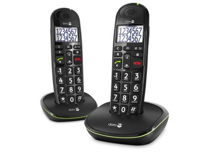 PhoneEasy 110 Duo Zwart